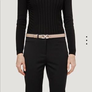 Ferragamo reversible and adjustable Gancini  belt